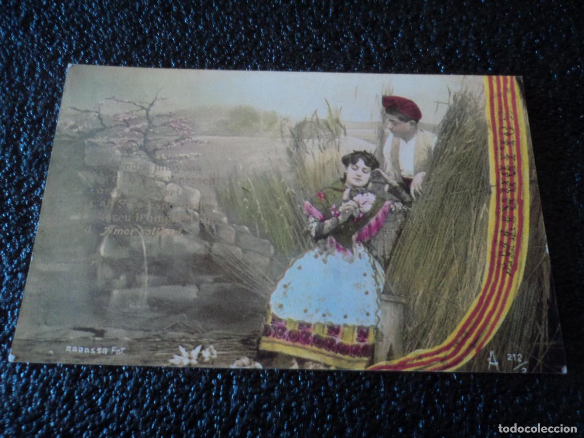 Postais: antigua postal catalana, despegada de album, A 212/2, FOT. RABASSA