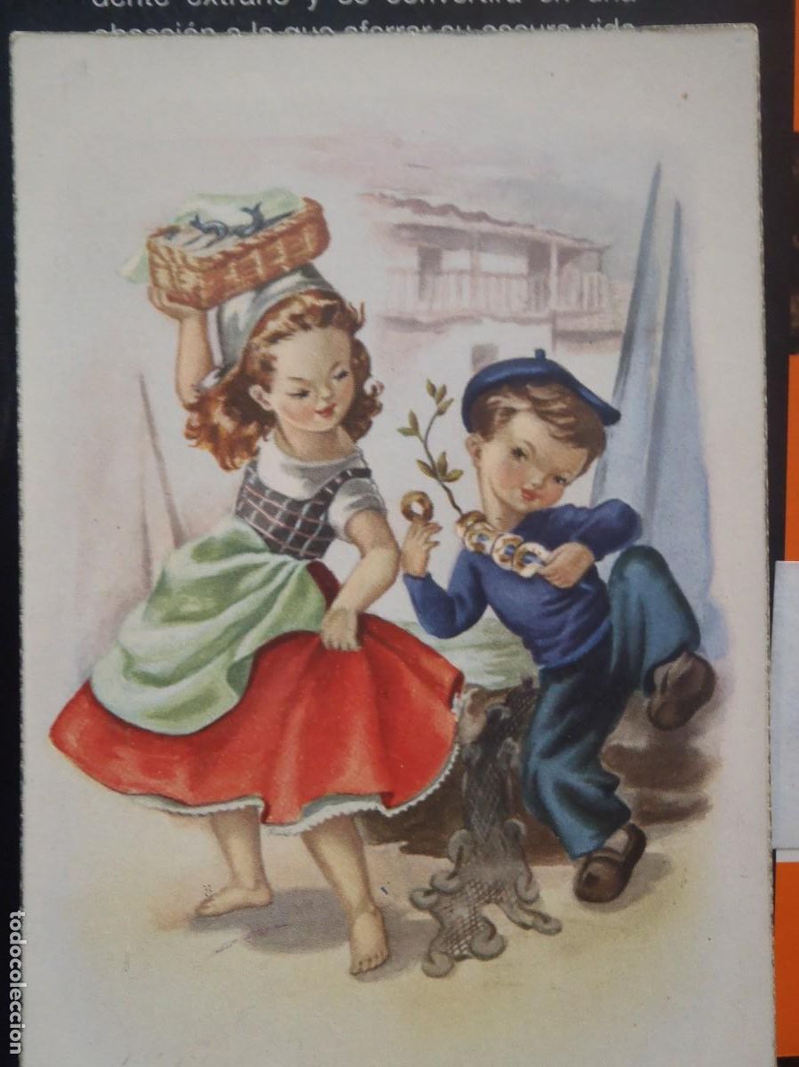 Cartes Postales: PAREJA DE NI&Ntilde;OS - 1956