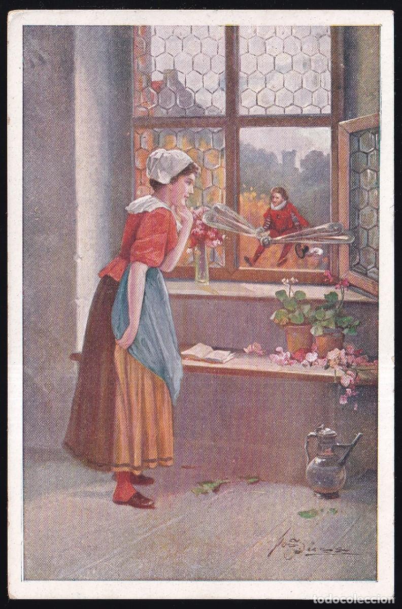 Cartes Postales: Josef Wenzel S&uuml;ss (1857-1937). *Le prince des fables* Circulada 1922.