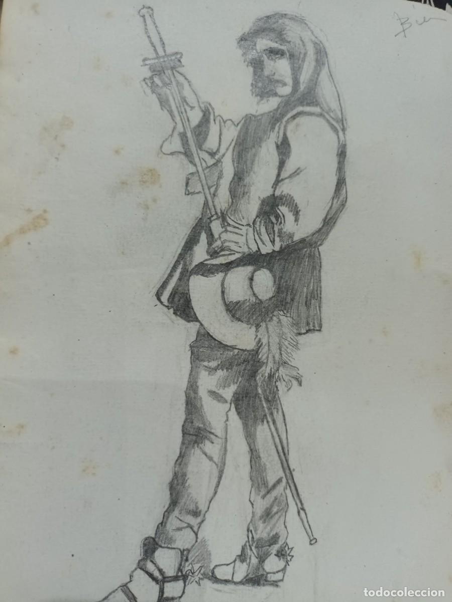 Postcards: Dibujo a l&aacute;piz de Se&ntilde;an