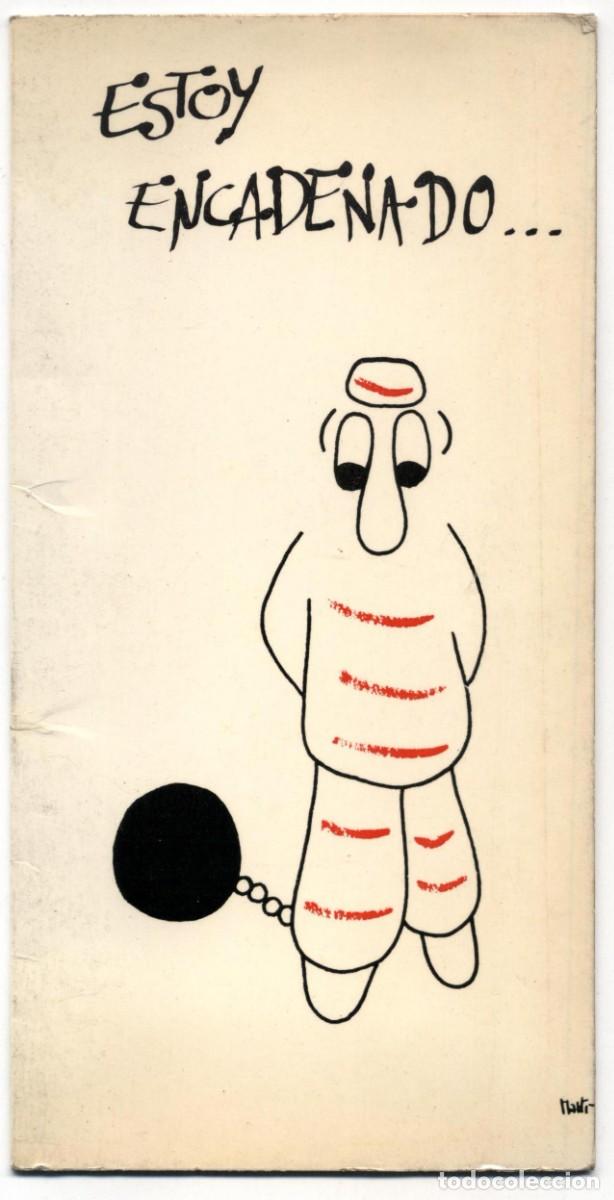 Cartoline: Postal Estoy encadenado por tu amor 1968