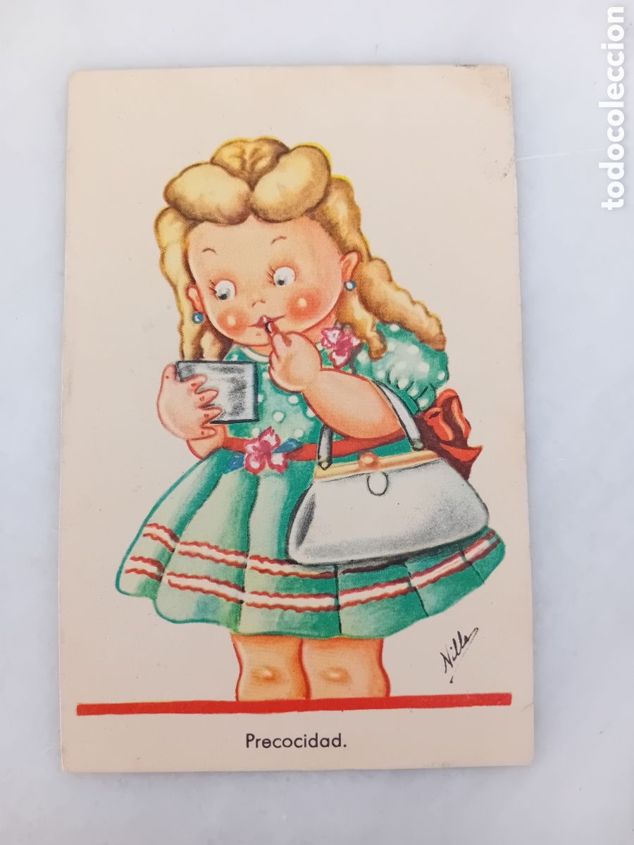 Postais: postal JBR Precocidad serie 34 a&ntilde;os 50