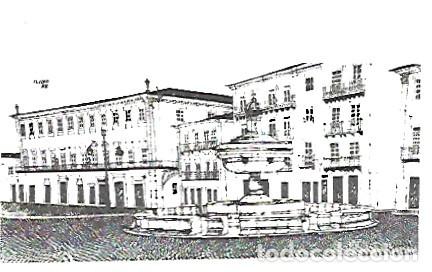 Cartoline: Portugal ** & Postal, Evora, Plaza Giraldo, Dibujo de Ilidio Tavares, C. &Eacute;vora Ediciones 1988 (859)