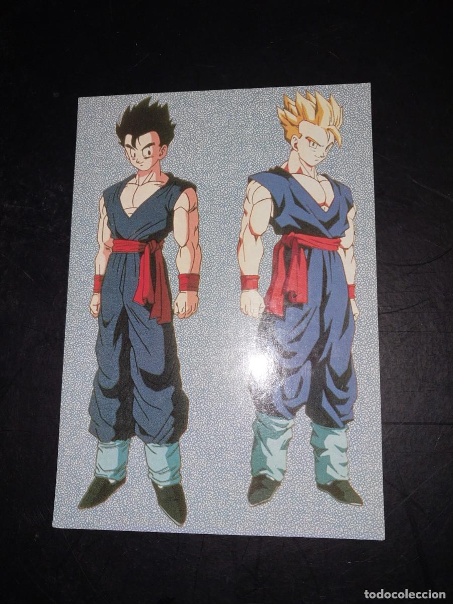 Cartoline: Postal Dragon Ball Z Serie N&ordm; 2 - 9 Saiyanos Planeta 1998