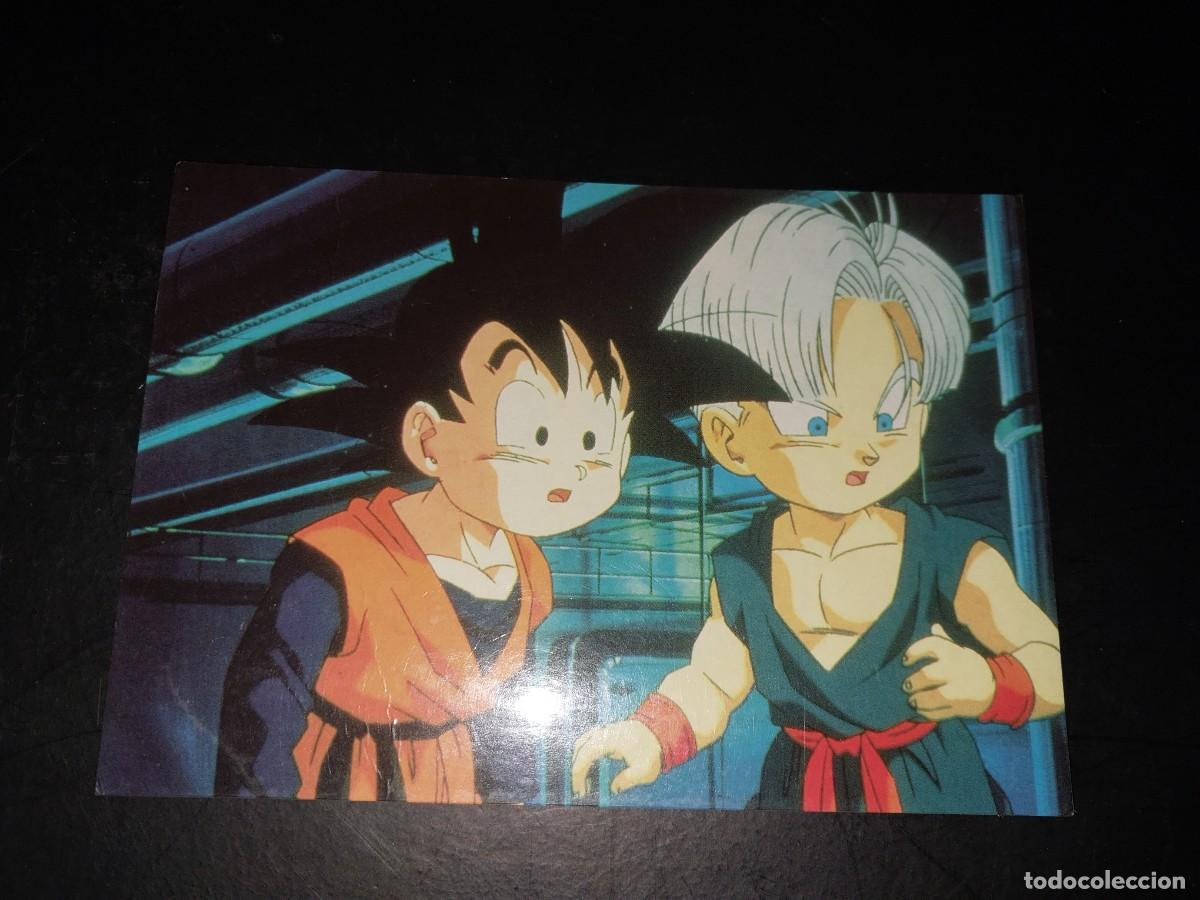Cartoline: Postal Dragon Ball Z Serie N&ordm; 2 - 2 Saiyanos Planeta 1998