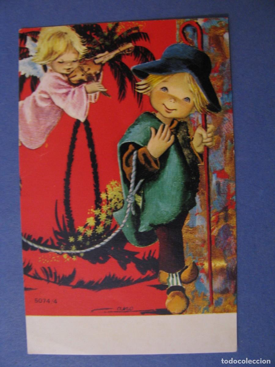 Cartoline: PEQUE&Ntilde;A TARJETA POSTAL DE IL. CANO. 5074/4. 9,5X6 CM. SIN ESCRIBIR.