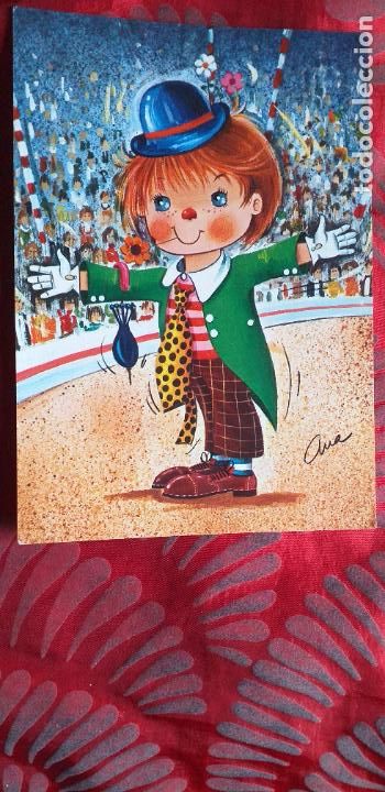Cartoline: TEMATICAS-F1-NI&Ntilde;OS-150X105mm.-POSTAL ESCRITA-ANA