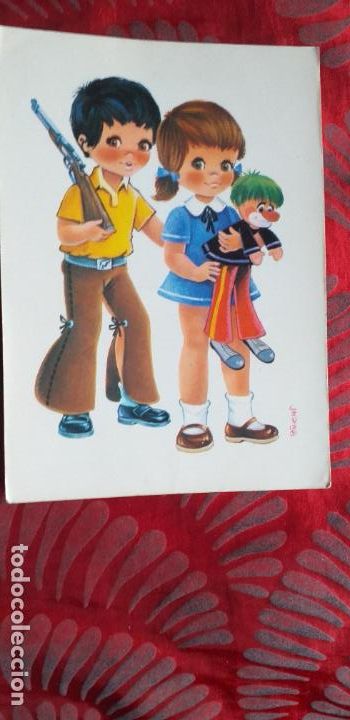 Postais: TEMATICAS-F1-NI&Ntilde;OS-150X105mm.-POSTAL NO ESCRITA-PEMJEINS