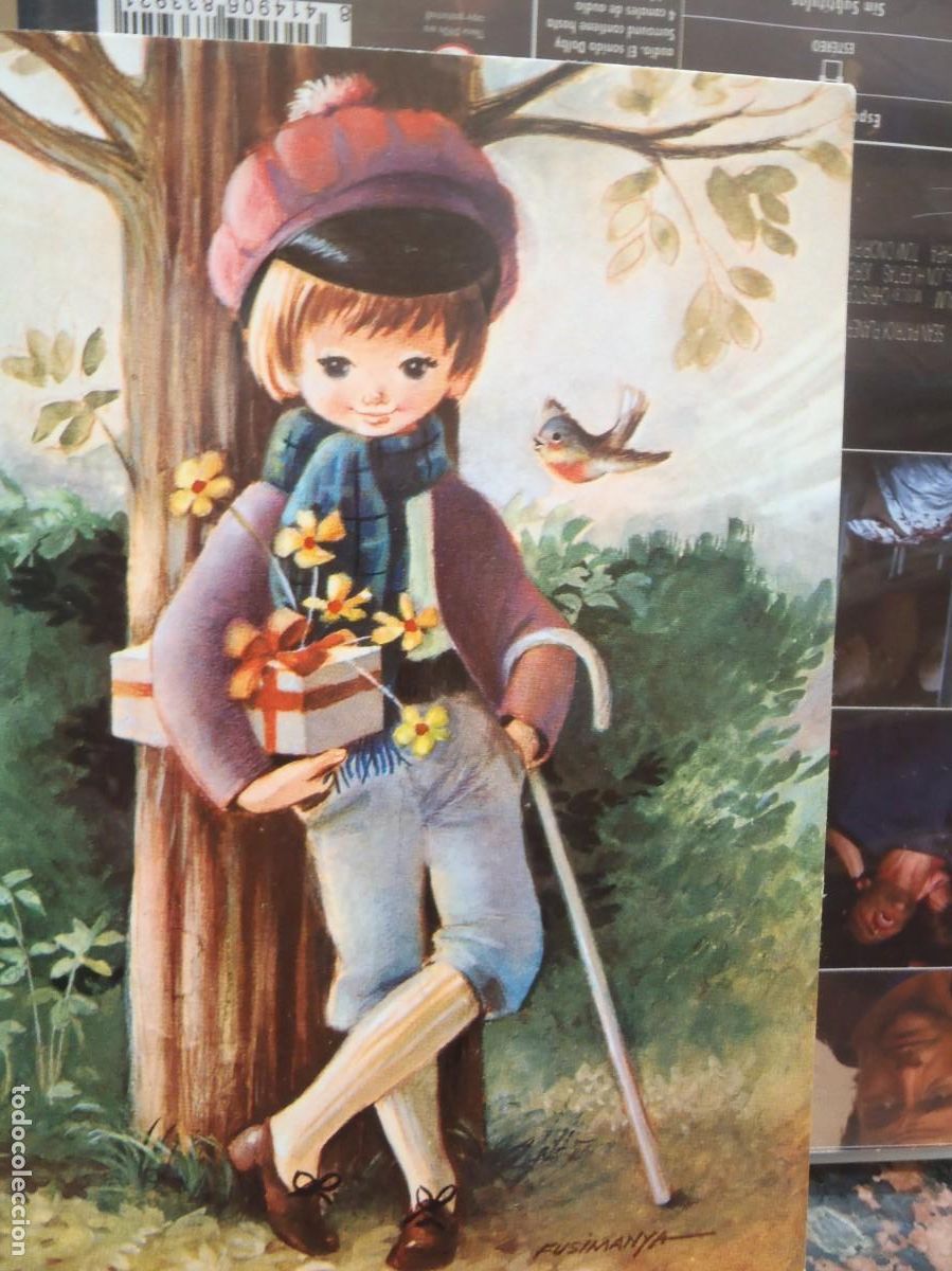 Cartoline: CHICO CON REGALO