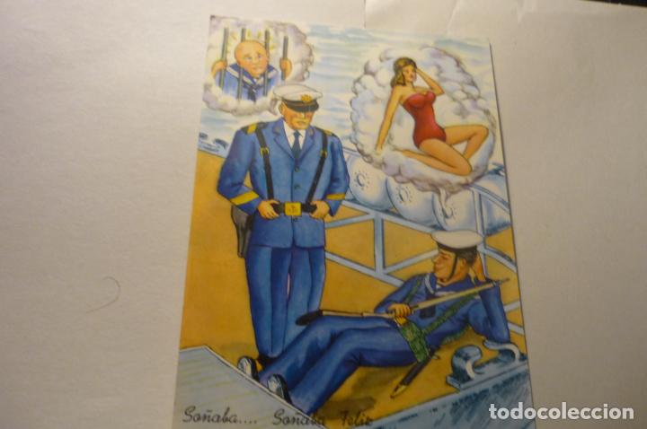 Postais: postal humor militar -escrita