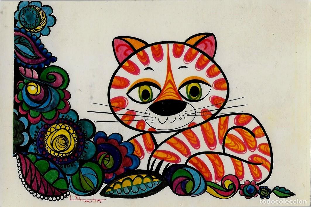 Postais: 6042S - LISI MARTIN - ANTIGUA POSTAL EDICIONES RENI O.269 - 15X10,2 CM
