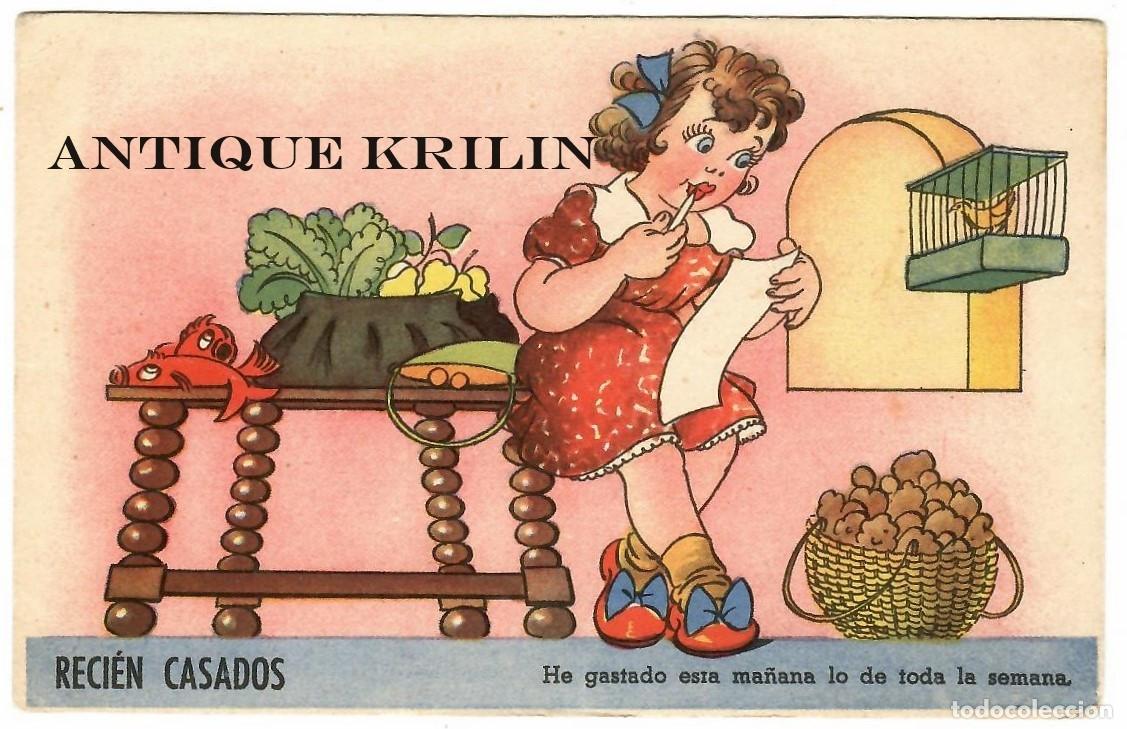 Postais: POSTAL EDICIONES TRIO / SERIE U / COLECCION RECIEN CASADOS