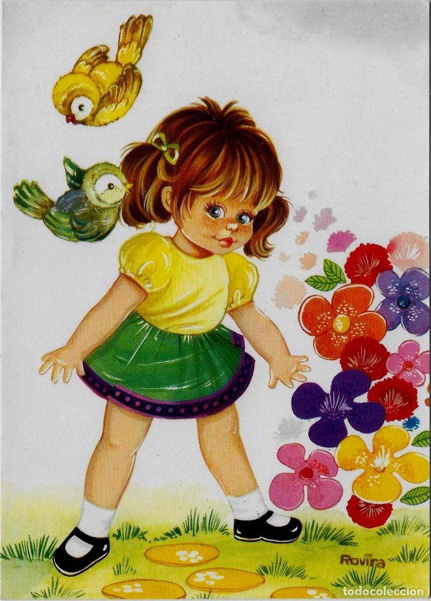 Postais: 6066S - EDICIONES COLECCI&Oacute;N PERLA N&ordm; 136.3 - PROCESO PAGSA -14,8X10,5 CM - ILUSTRA ROVIRA