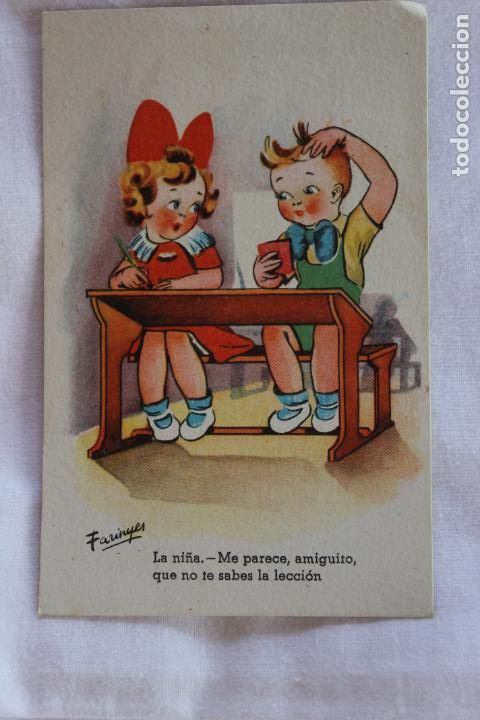 Postkarten: POSTAL EDICIONES CMB FARINYES SERIE 34 LA NI&Ntilde;A