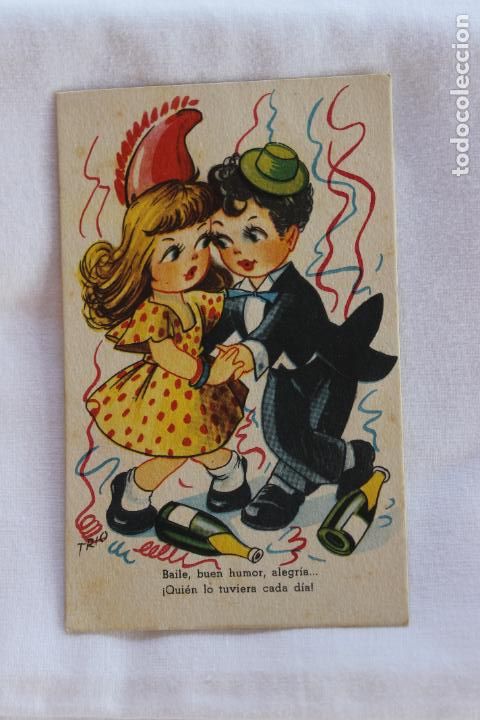 Postkarten: POSTAL ILUSTRADA POR TRIO SERIE 67