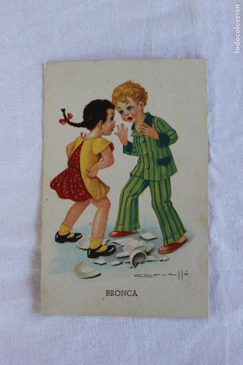 Cartoline: POSTAL CMB SERIE 25 ILUSTRA CERVALL&Oacute; 1941