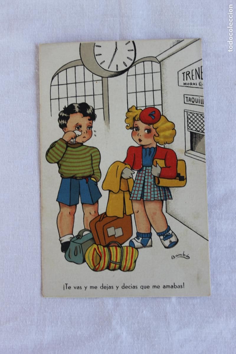 Cartoline: POSTAL EDICIONES ARTIGAS SERIE 15 ILUSTRA BOMBON 1941