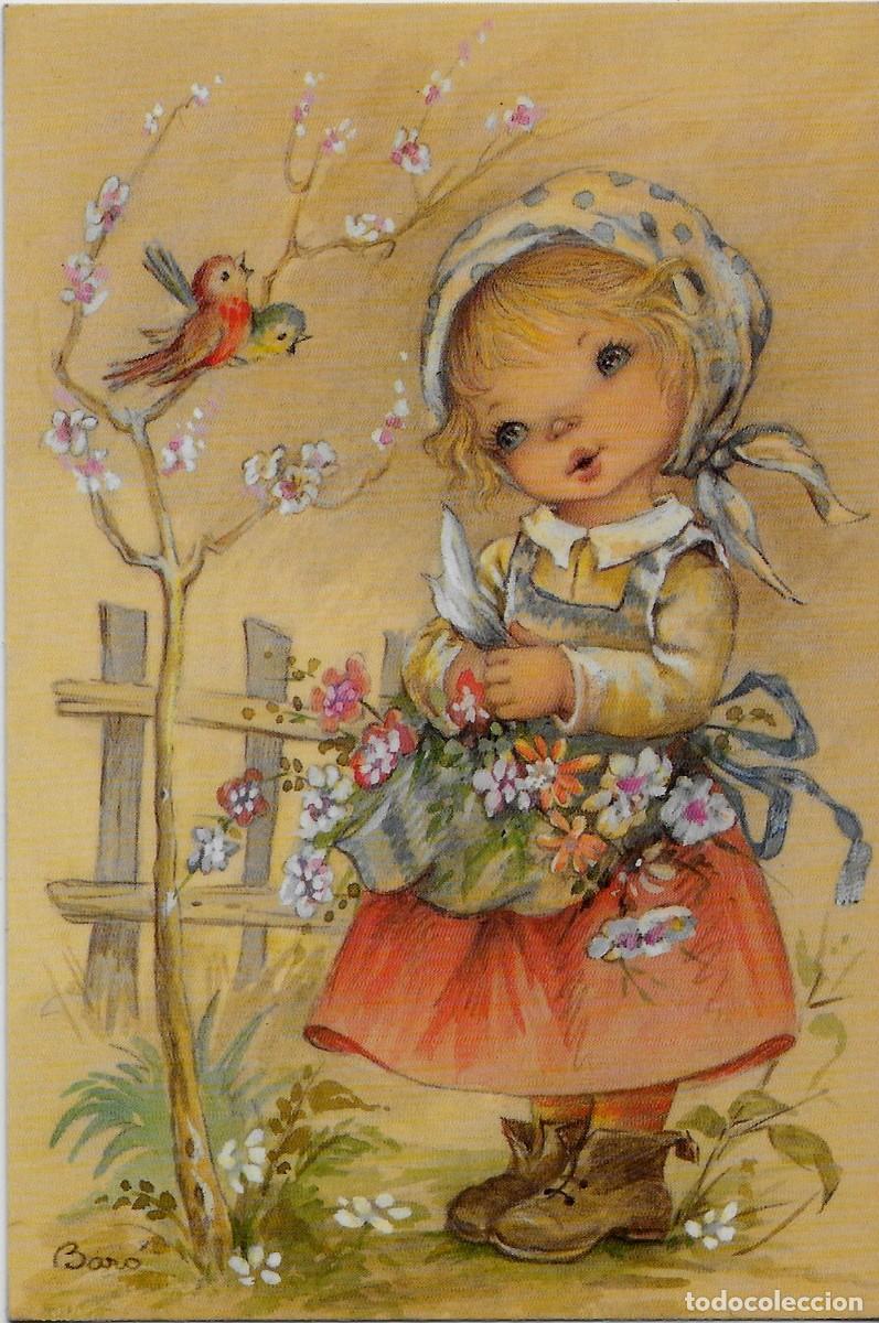Postkarten: 6055S - NURIA BAR&Oacute; - EDICIONES CyZ 6043-C- IMP COBAS -15X10 CM- SIN SE&Ntilde;ALES DE USO