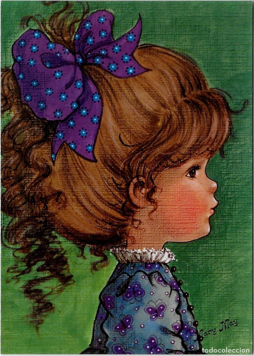 Postkarten: 6062S -MARY MAY -EDICIONES PAGSA COLECCI&Oacute;N PERLA N&ordm; 409.2 -14,8X10,5 CM- SIN SE&Ntilde;ALES DE USO