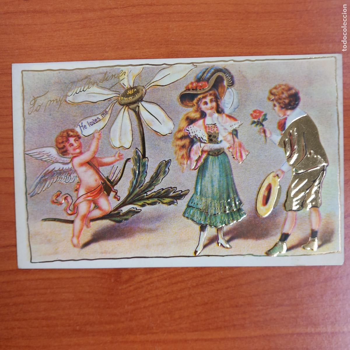 Postkarten: Postal troquelada San valentin