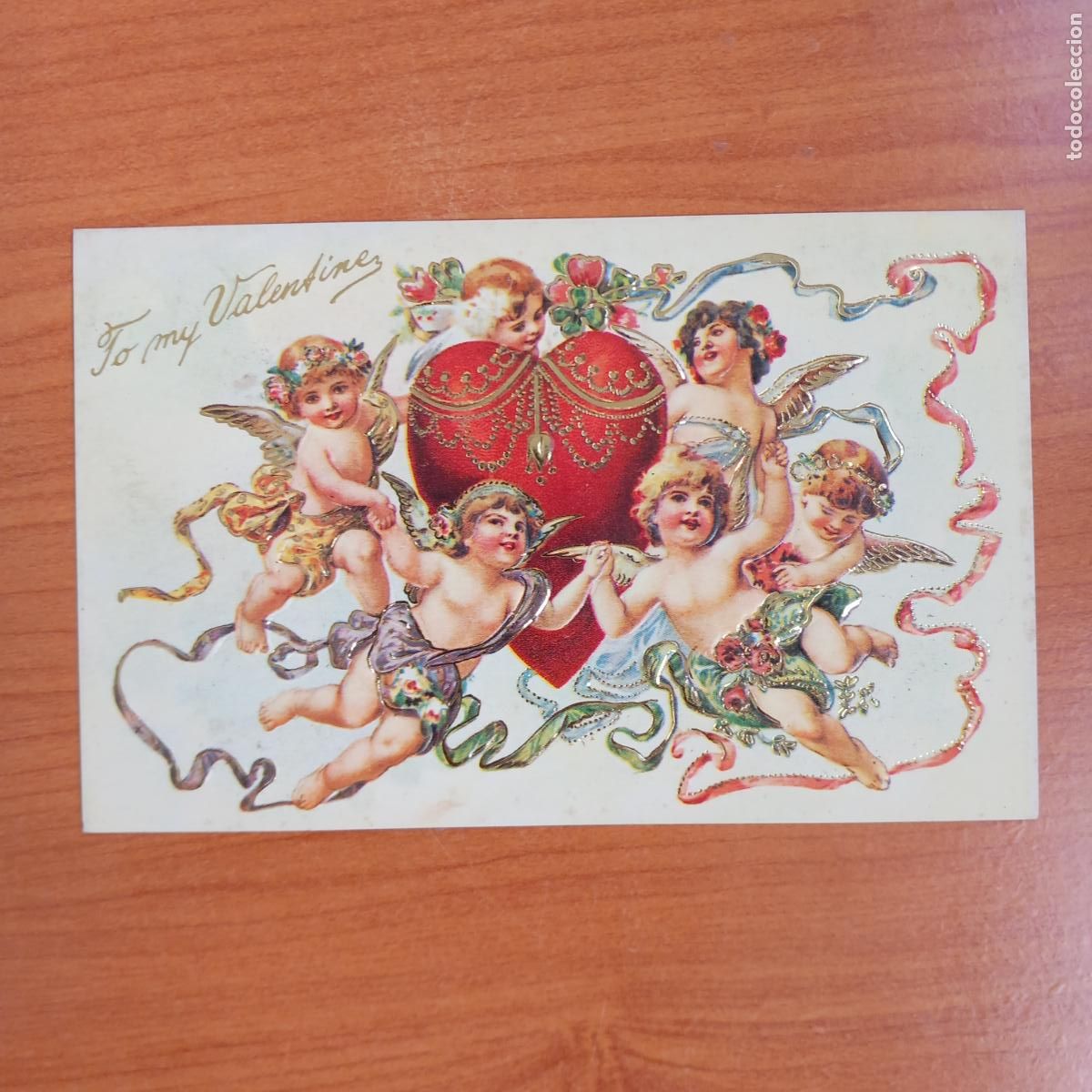 Postkarten: Postal troquelada San valentin