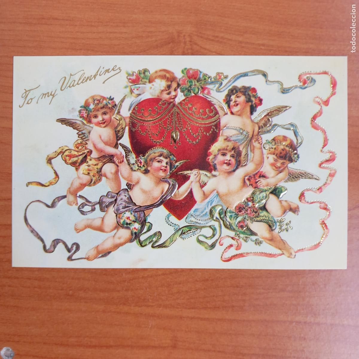 Postkarten: Postal troquelada San valentin