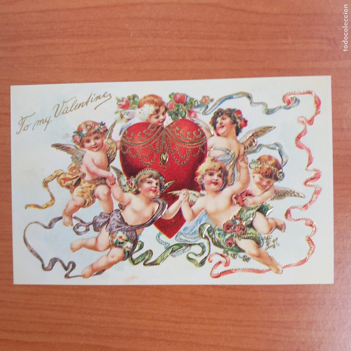 Postkarten: Postal troquelada San valentin