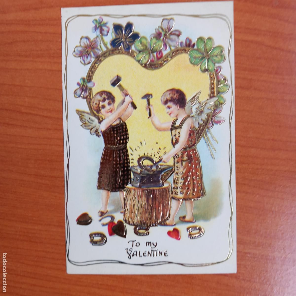Postkarten: Postal troquelada San valentin