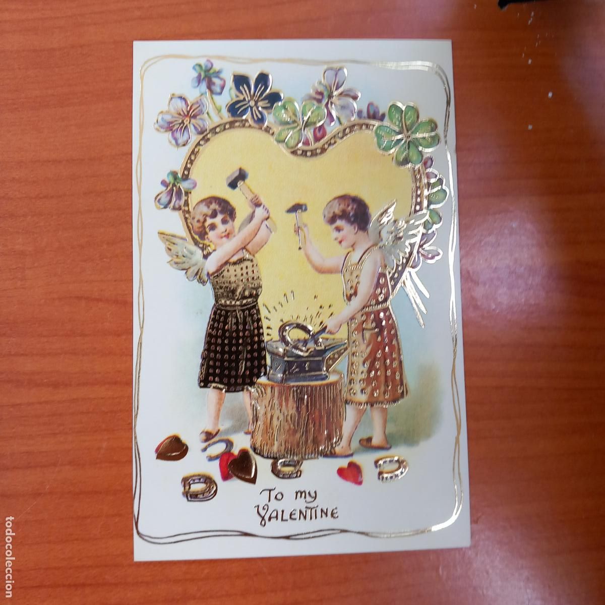 Cartes Postales: Postal troquelada San valentin