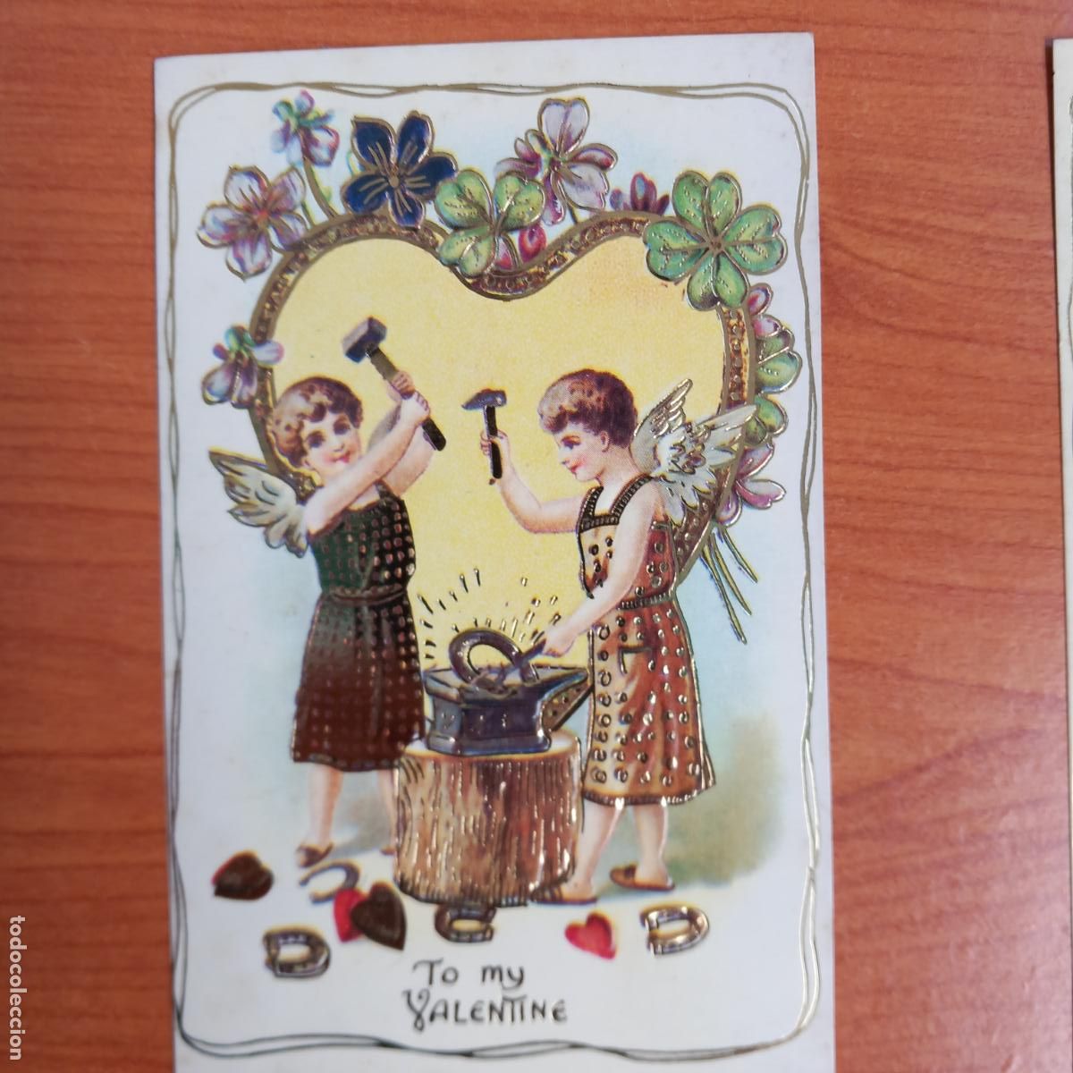 Cartes Postales: Postal troquelada San valentin