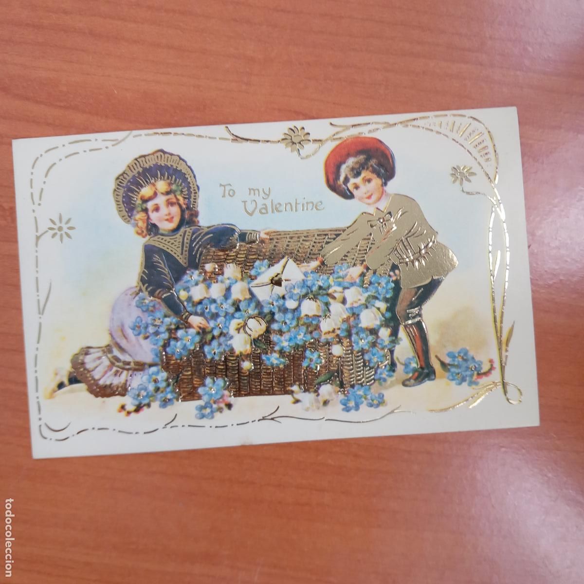 Cartes Postales: Postal troquelada San valentin