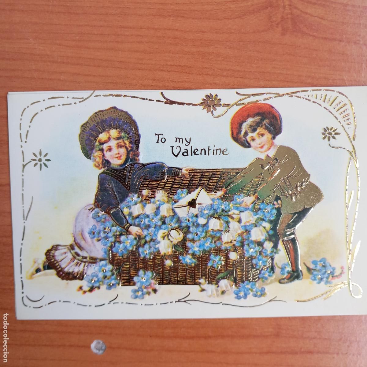 Cartes Postales: Postal troquelada San valentin