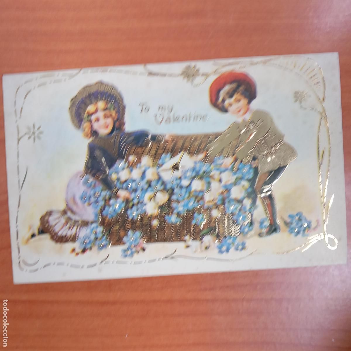 Cartes Postales: Postal troquelada San valentin