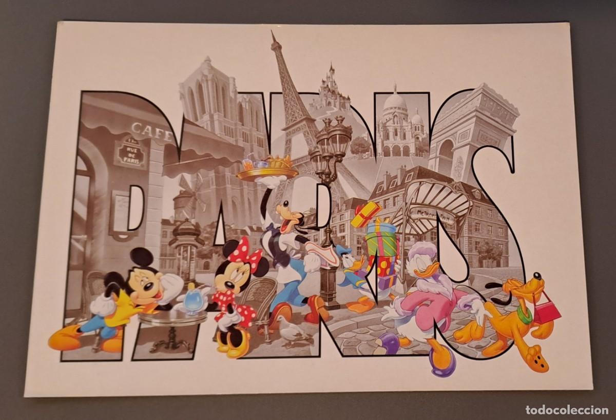 Cartes Postales: POSTAL POSTCARD PARIS DISNEY EURODISNEY EURO DISNEY DISNEYLAND MICKEY MINNIE PLUTO GOOFY DONALD