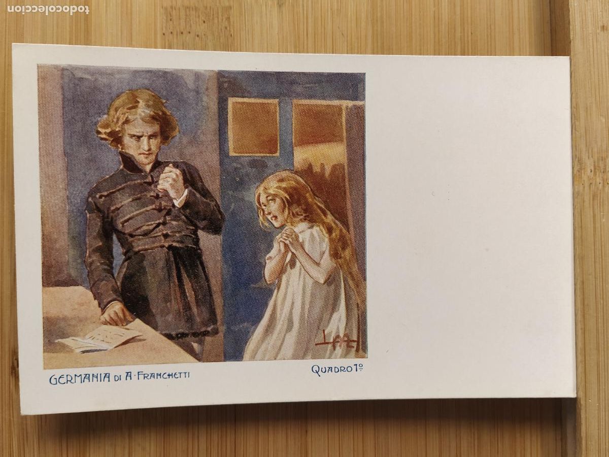 Cartes Postales: METLICOVITZ - GERMANIA DI A. FRANCHETTI - QUADRO 1&ordm;- REVERSO SIN DIVIDIR -POSTAL ANTIGUA-(107.945)