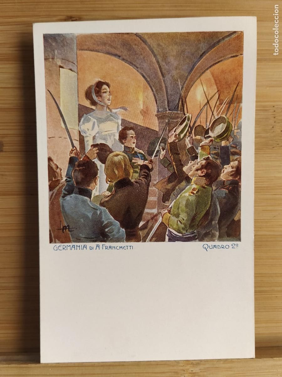 Cartes Postales: METLICOVITZ - GERMANIA DI A. FRANCHETTI - QUADRO 2&ordm;- REVERSO SIN DIVIDIR -POSTAL ANTIGUA-(107.947)