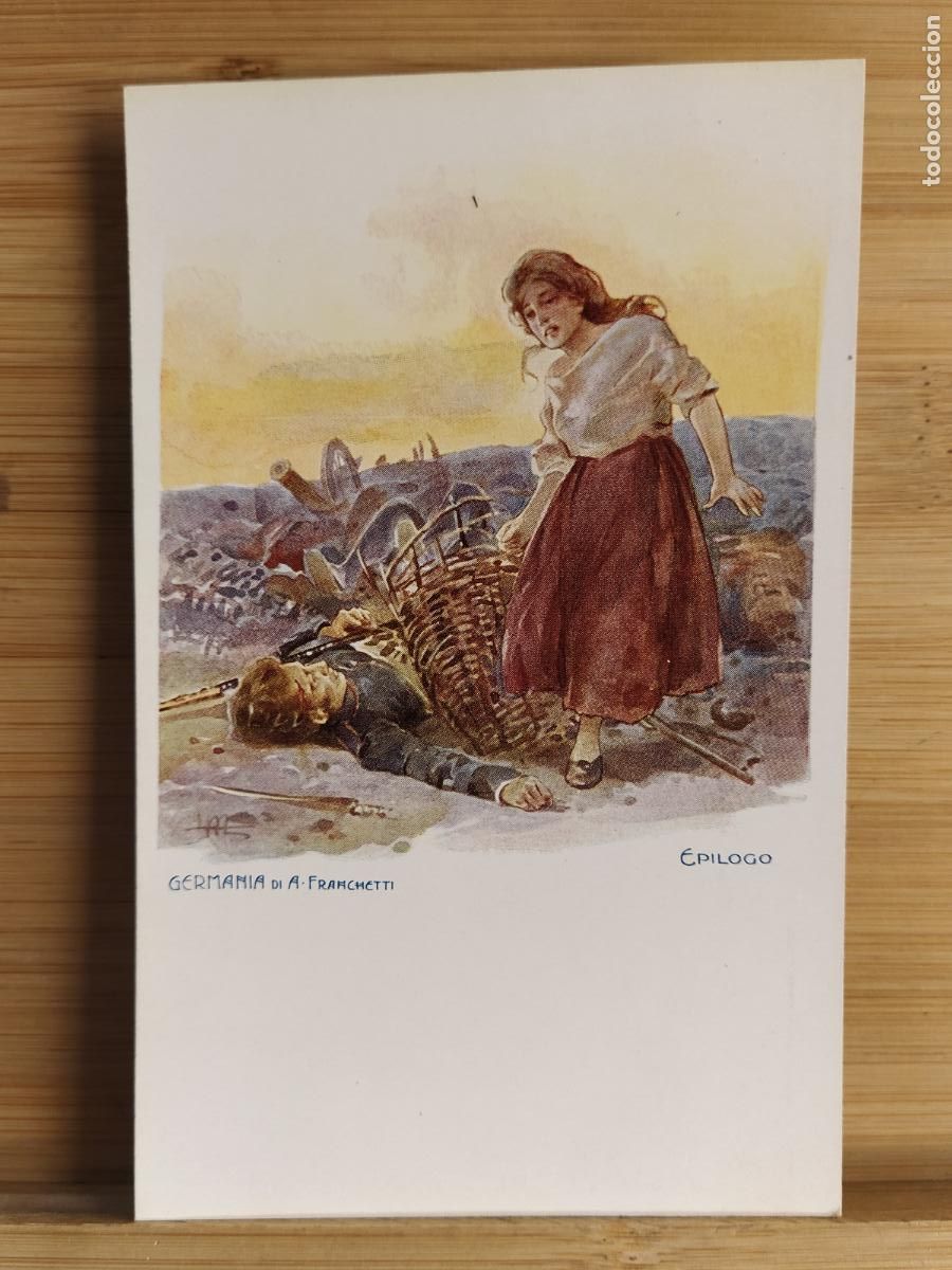 Cartes Postales: METLICOVITZ - GERMANIA DI A. FRANCHETTI - EPILOGO - REVERSO SIN DIVIDIR -POSTAL ANTIGUA-(107.948)