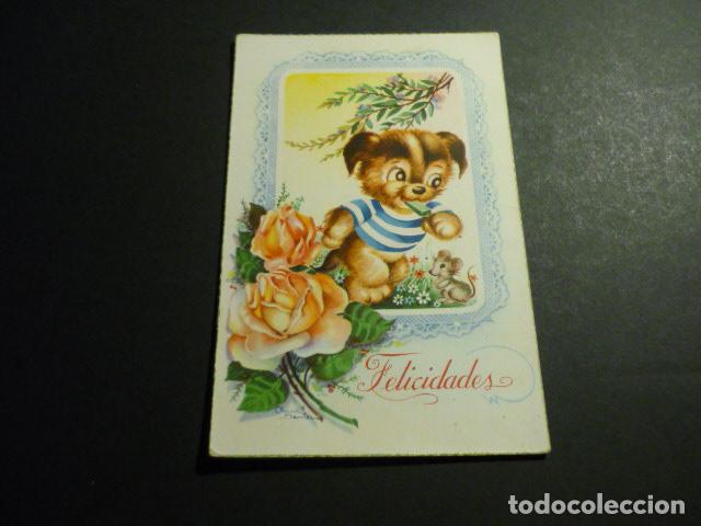 Postales: PERRO POSTAL ILUSTRADA - Foto 1