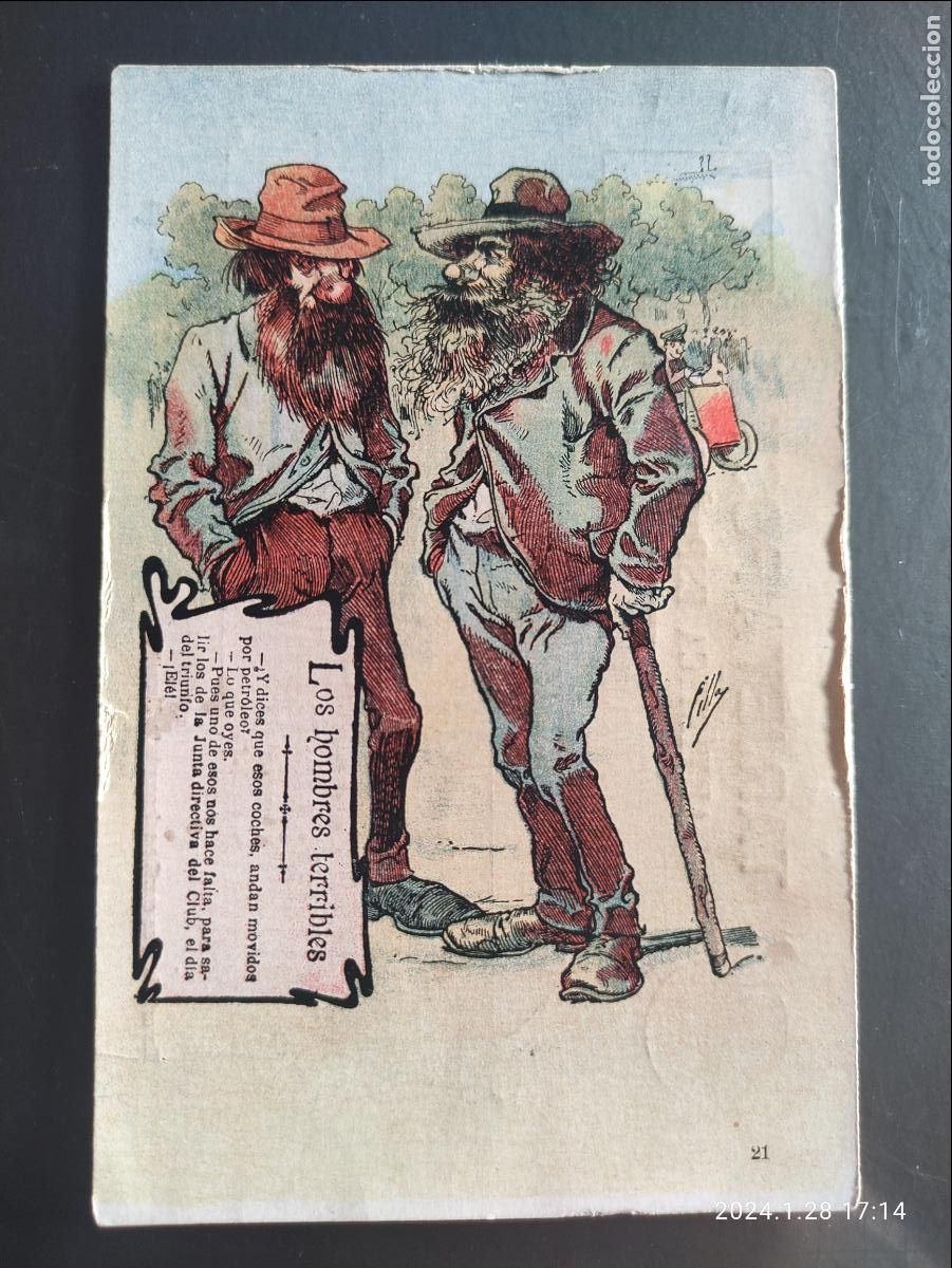 Postkarten: LOS HOMBRES TERRIBLES - SIN CIRCULAR - N. 471