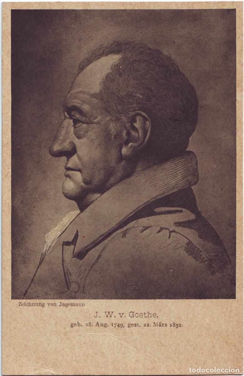 Postcards: GOETHE, J. W. von_K. Schwier. Photo Jagemann