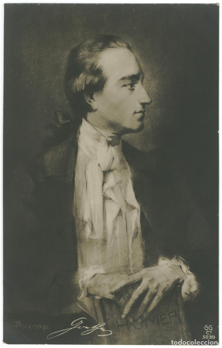 Postcards: GOETHE, Johann W._GG. 5039