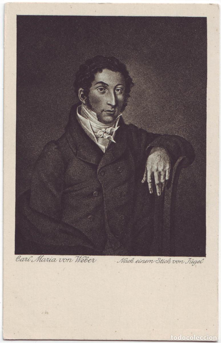 Cartoline: WEBER, karl Maria von_Hermann A. Wiechmann