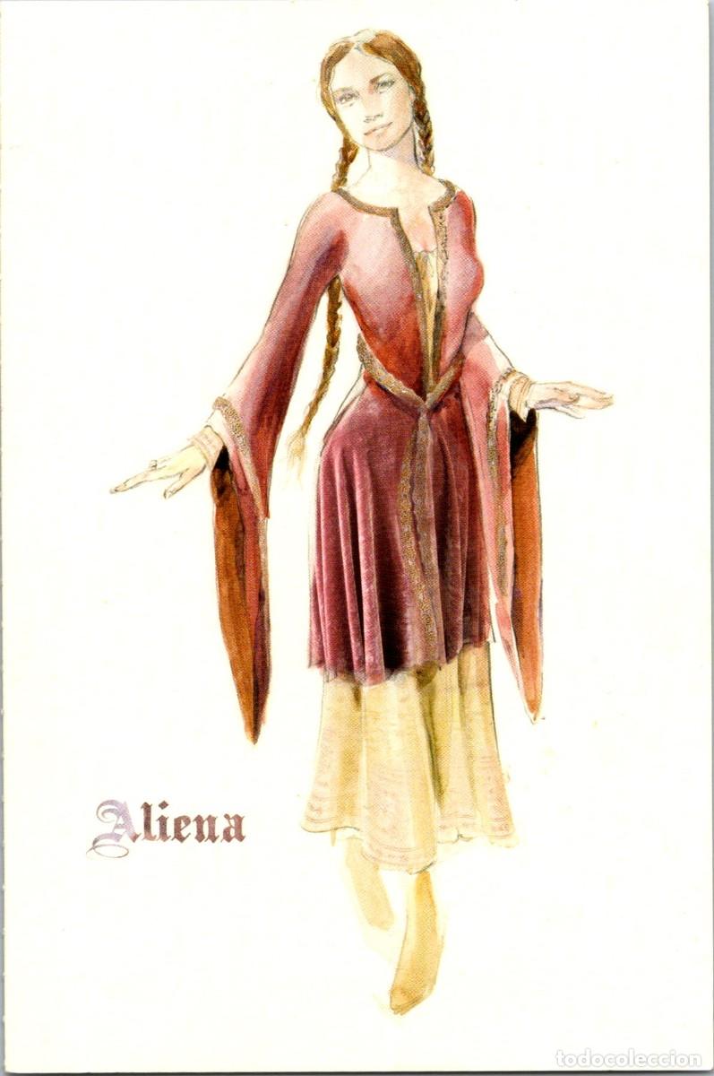 Postais: The Pillards of the Earth Concept Art - Aliena - Tandem Production - Postal - 150x100mm
