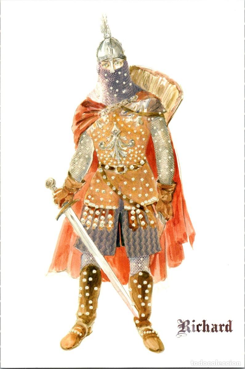 Postais: The Pillards of the Earth Concept Art - Richard - Tandem Production - Postal - 150x100mm