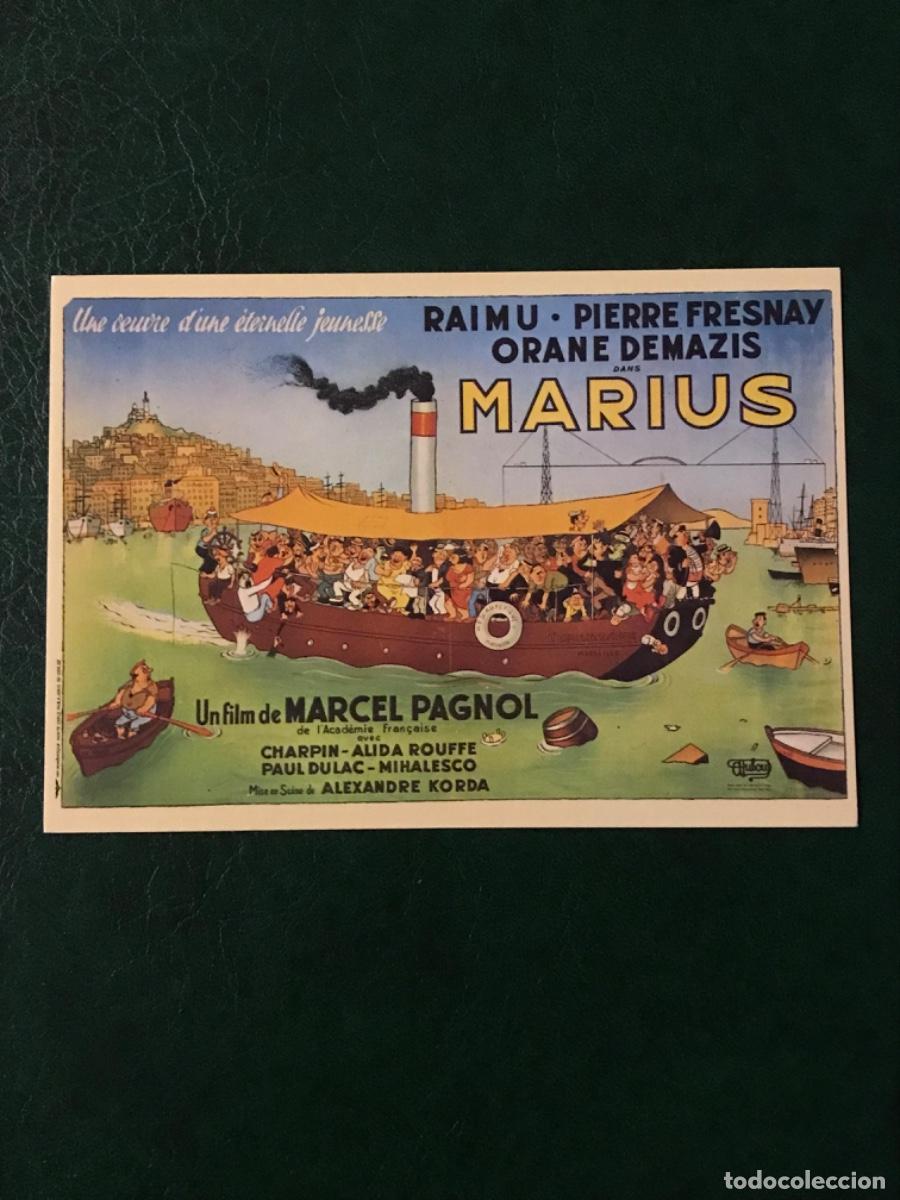 Postais: Postal de Francia 1950 Cartel de la pel&iacute;cula Marius