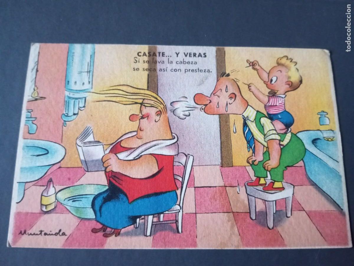 Postais: POSTAL SAT&Iacute;RICA, CASATE Y VER&Aacute;S, 1946