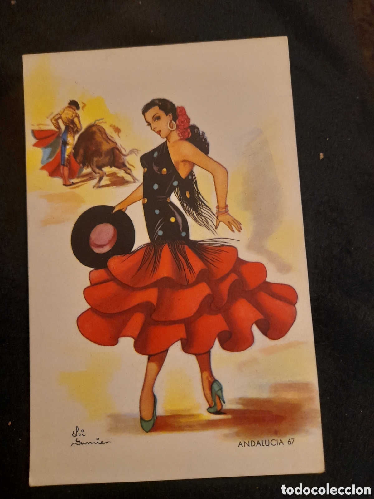 Postais: Antigua postal folklorica, Andaluc&iacute;a