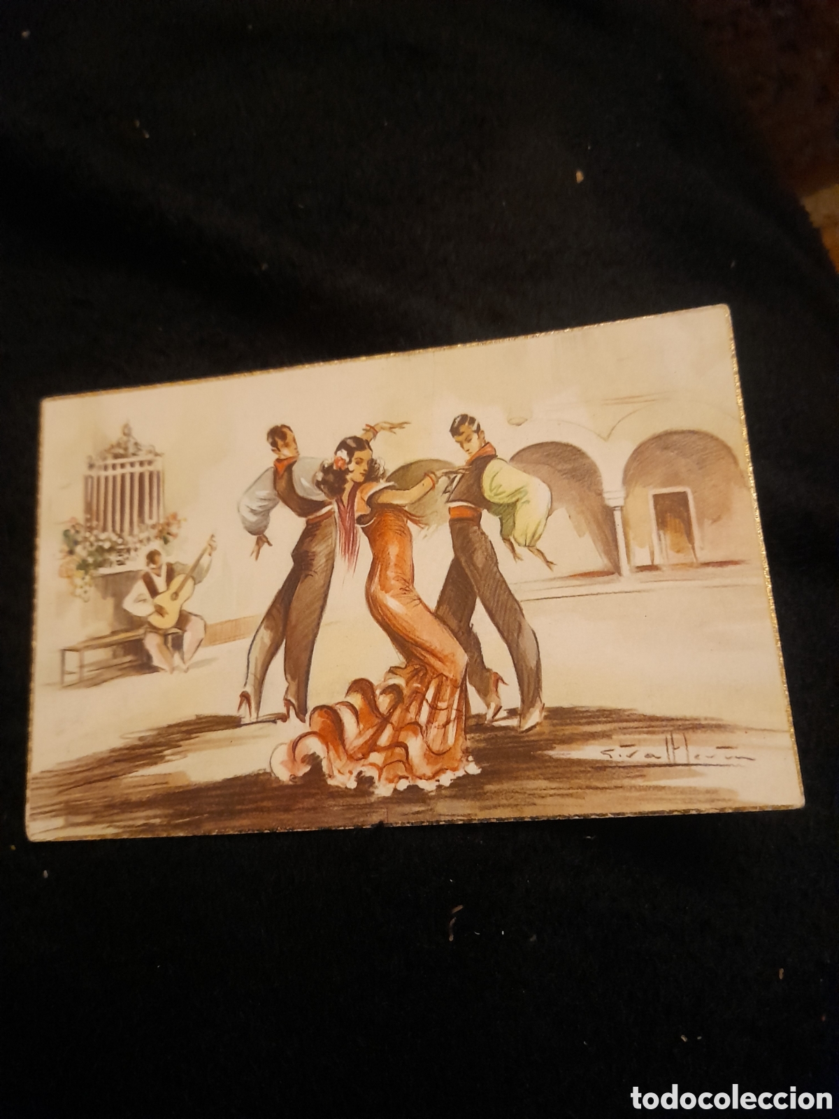 Postais: Antigua postal folklorica, Bulerias