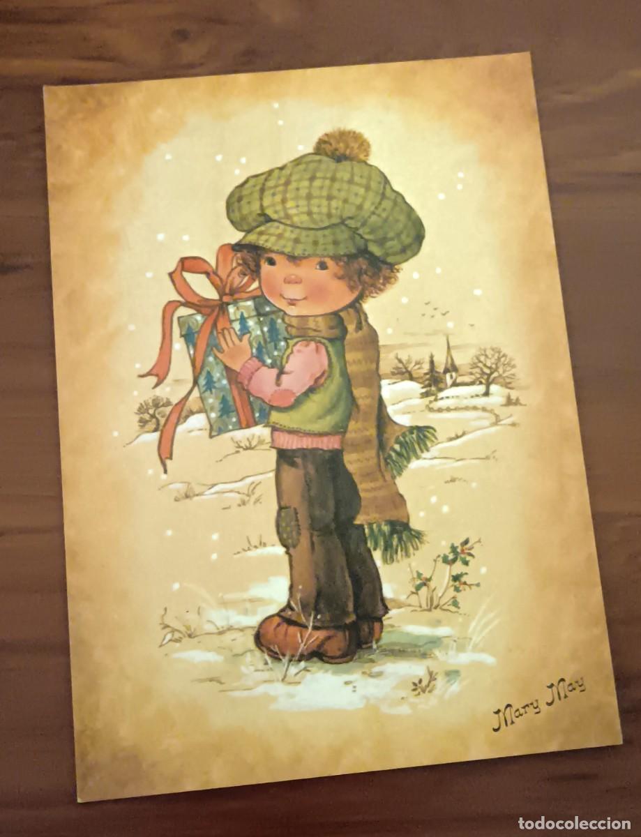 Postcards: POSTAL INFANTIL MARY MAY PERLA N&ordm; 303/2 SIN ESCRIBIR 15X10 CM.