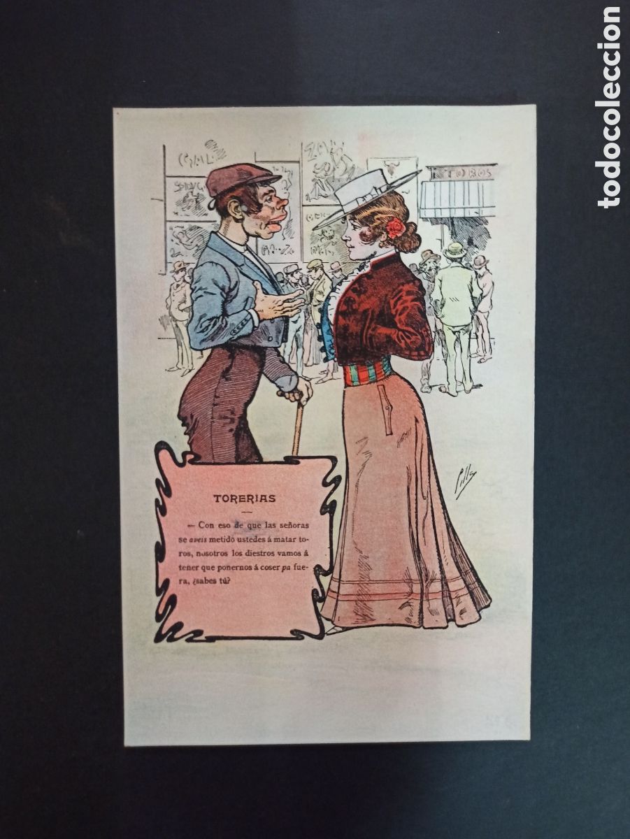 Cartoline: Postal antigua S. Calleja. Sin circular, sin dividir.